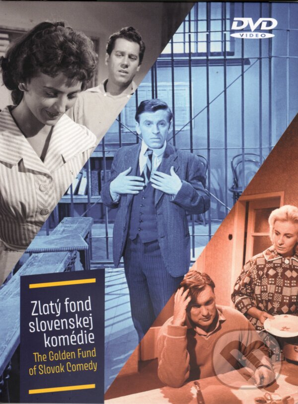 Levně Zlatý fond slovenskej komédie I. (3 DVD) - Ján Lacko - film z kategorie Komédie