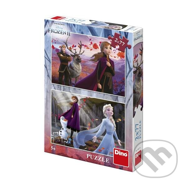 Levně Frozen II 2x77 - puzzle z kategorie Disney