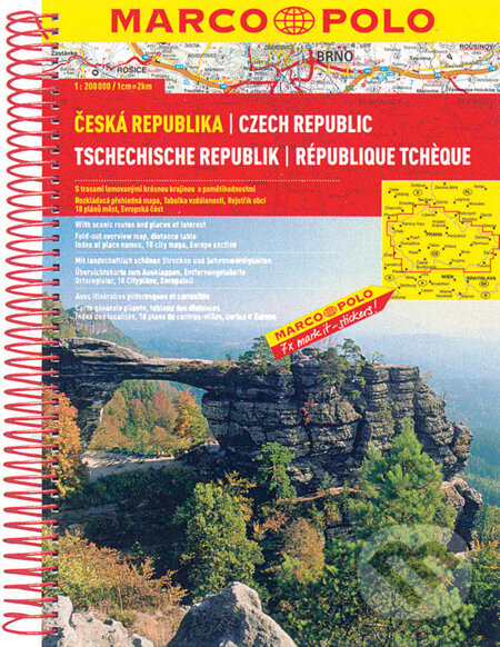 Levně Česká republika 1:200 000