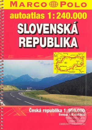 Slovenská republika autoatlas 1:240 000, Marco Polo