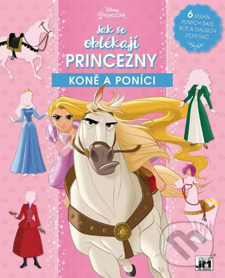 Levně Koně a poníci - Jak se oblékají princezny - kniha z kategorie Vystrihovanie