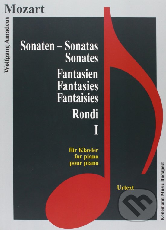 Sonaten - Wolfgang Amadeus Mozart, Könemann Music Budapest, 2015
