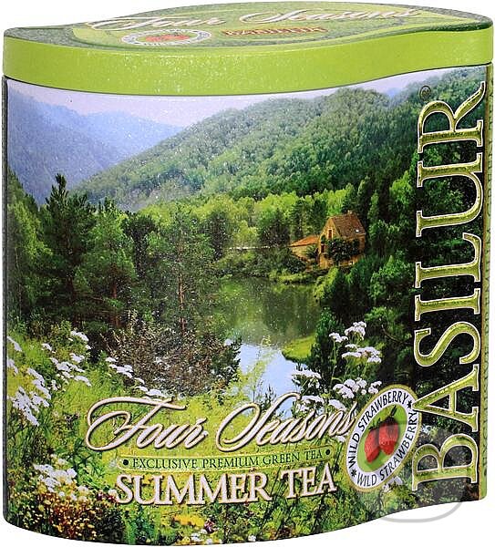 Kávy a čaje: BASILUR Four Season Summer Tea (Bio - Racio). Bio - Racio, 2019