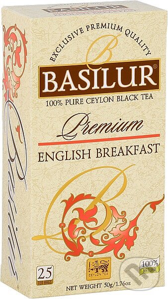 BASILUR Premium English Breakfast, Bio - Racio, 2019