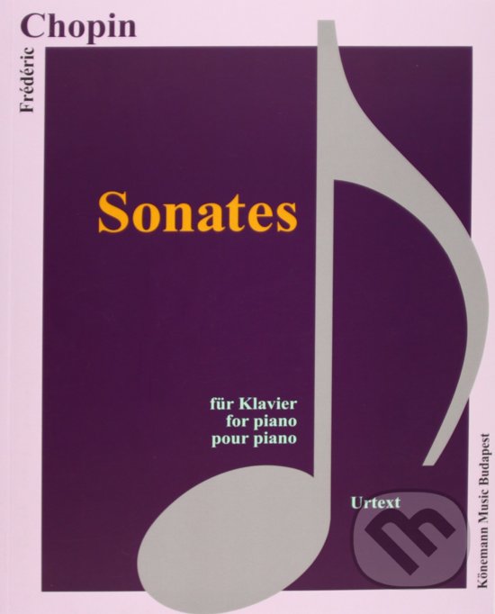 Levně Sonates - Frédéric Chopin - kniha z kategorie Noty