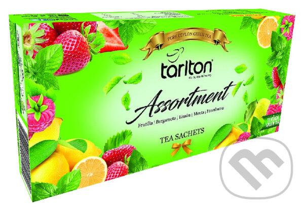 Kávy a čaje: TARLTON Assortment 5 Flavour Green Tea (Bio - Racio)