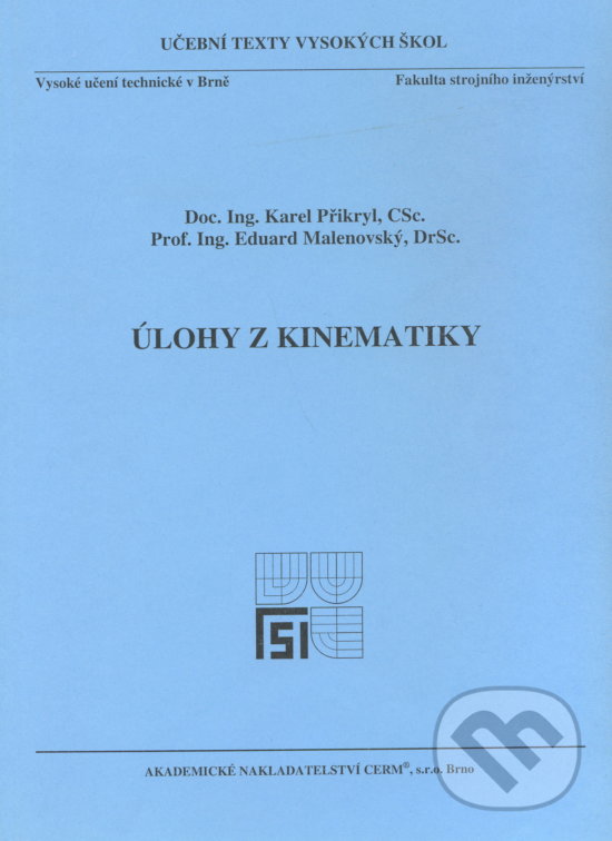 Levně Úlohy z kinematiky - Karel Přikryl - kniha z kategorie Vysoké školy
