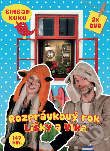 Levně BimBamKuku: Rozprávkový rok líšky a vlka (2 DVD) - BimBamKuku - film z kategorie Hudobné dokumenty