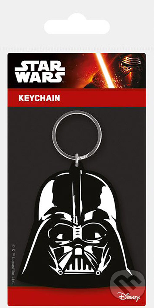 Levně Gumenný prívesok na kľúče Star Wars: Darth Vader