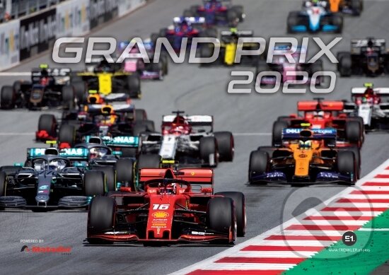 Grand Prix 2020 - nástenný kalendár - Martin Trenkler, E1. production, 2019