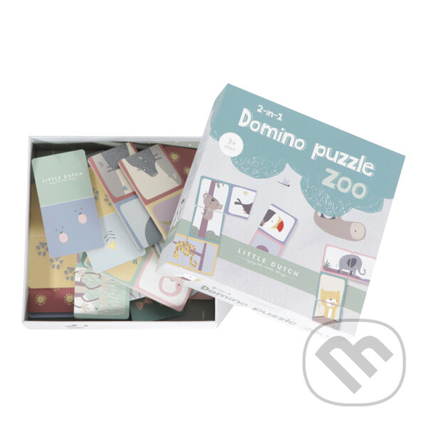 Puzzle: Domino / Puzzle: Zoo (Little Dutch)