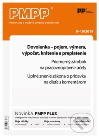 Levně PMPP 9,10/2019 (Personálny a mzdový poradca podnikateľa)