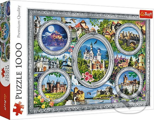 Levně Svetové zámky - puzzle z kategorie Mestá a stavby