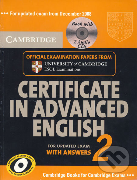 Kniha: Certificate in Advanced English for updated Exam with Answers 2 (Cambridge University Press)