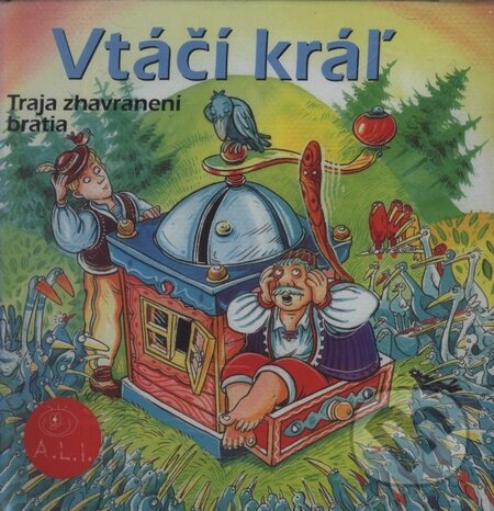 Levně Vtáčí kráľ, Traja zhavranení bratia - Ľuba Vančíková - audiokniha z kategorie Rozprávky