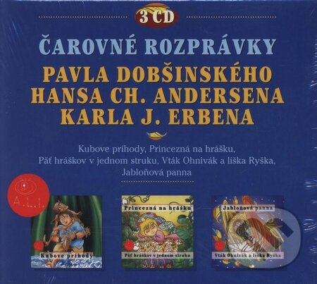 Čarovné rozprávky (3 CD) - Lenka Tomešová, A.L.I., 2006