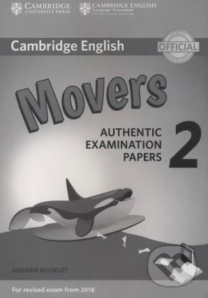 Cambridge English Young Learners 2 for revised exam from 2018 Movers Answer Booklet Cambridge University Press