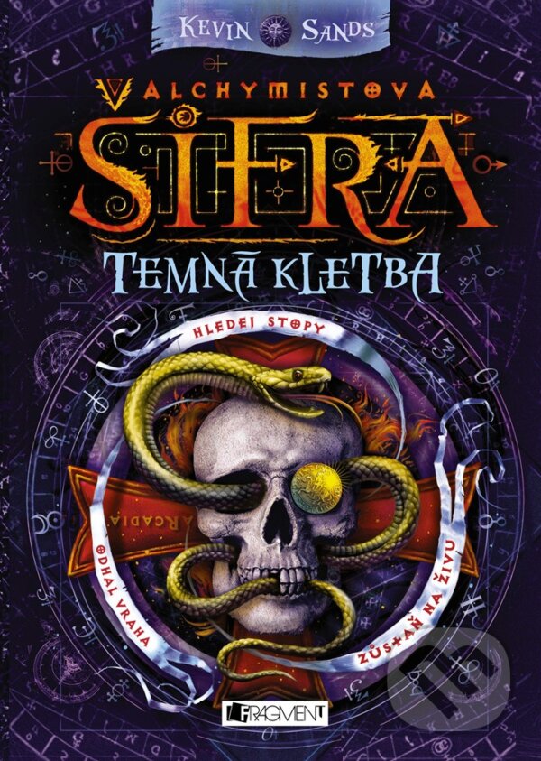 E-kniha: Alchymistova šifra – Temná kletba (Kevin Sands). Nakladatelství Fragment, 2019