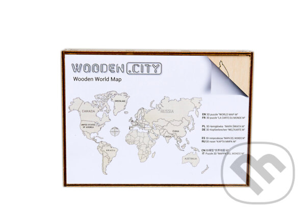 Levně Mapa Sveta L - hra z kategorie 3D puzzle