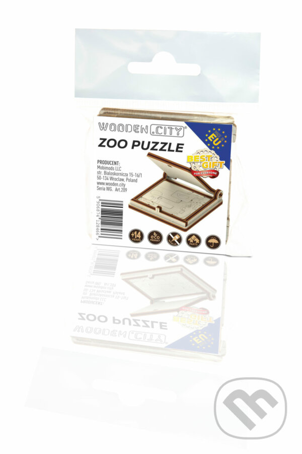 Mini hry – Zoo puzzle, WOODENCITY, 2019