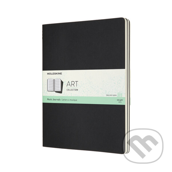 Levně Moleskine - sada 3 notových zošitov (veľké)
