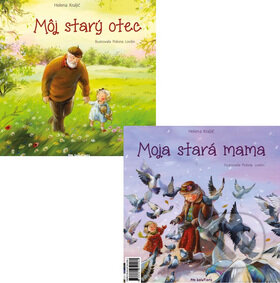 Kniha: Moja stará mama/Môj starý otec (Helena Kraljič). Vnímavé deti, 2017