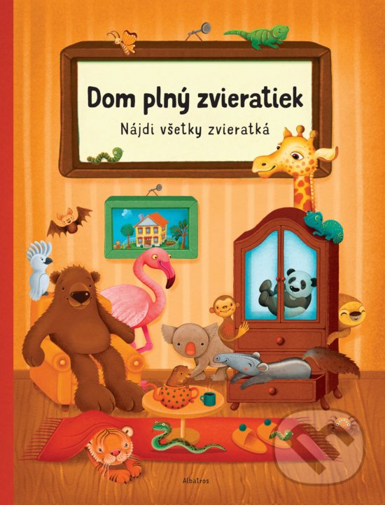 Levně Dom plný zvieratiek - Sabina Konečná, Zuzana Krutá (ilustrátor) - kniha z kategorie Naučné knihy