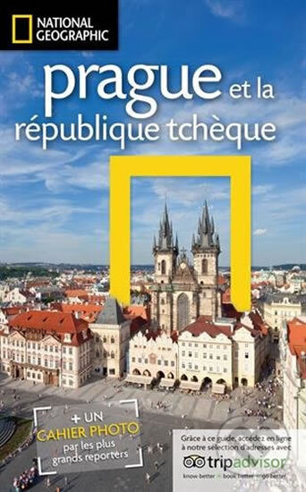 Kniha: Prague et la République tcheque (Stephen Brook). National Geographic Society, 2017