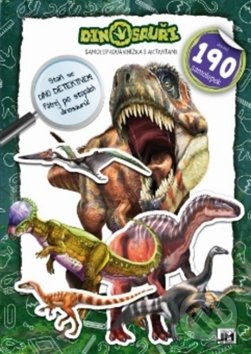 Kniha: Samolepková knížka - Dinosauři (Jiří Models). Jiří Models, 2019