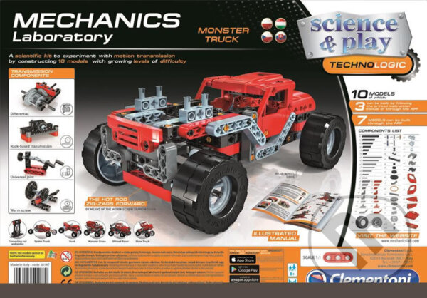 Levně Mechanická laboratoř - monster truck - hra z kategorie Vzdelávacie hry
