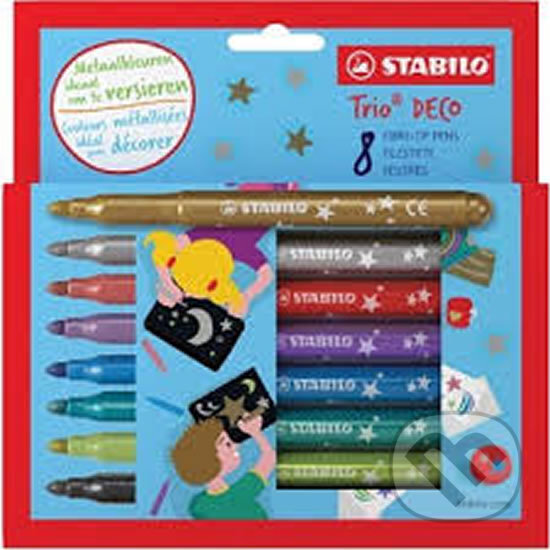 Levně STABILO Trio DECO 8 ks