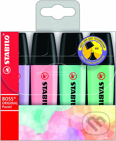 Levně STABILO BOSS pastel - sada 4 ks