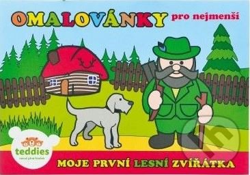 Levně Moje první lesní zvířátka - Omalovánky - kniha z kategorie Omaľovávanky