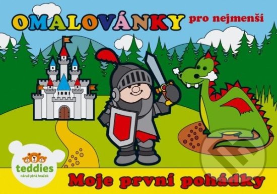 Levně Moje první pohádky - Omalovánky