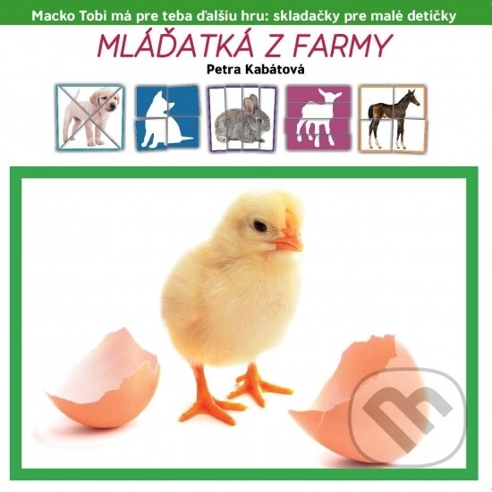 Levně Mláďatká z farmy - Petra Kabátová - hra z kategorie Karty, pexeso