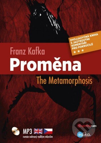 E-kniha: The Metamorphosis / Proměna (Franz Kafka). Edika, 2015