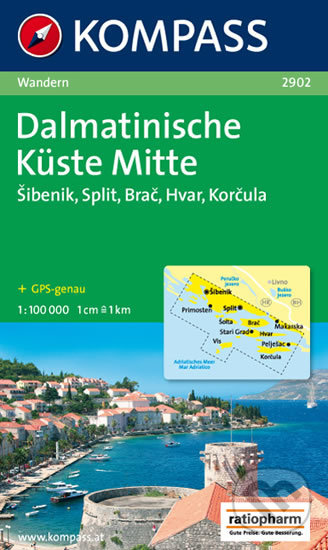 Levně Dalmatinische Kuste Mitte