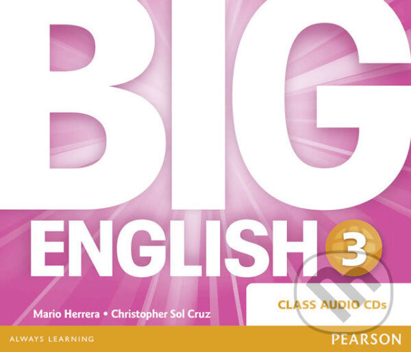 Audiokniha: Big English 3 Class CD (Mario Herrera). Pearson, 2014