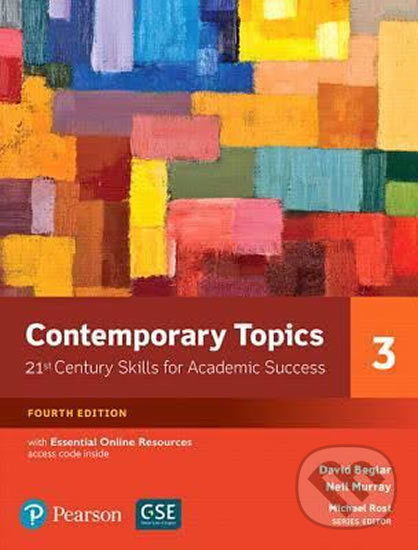 Levně Contemporary Topics 3 with Essential Online Resources (4th Edition) - kniha z kategorie Jazykové učebnice a slovníky
