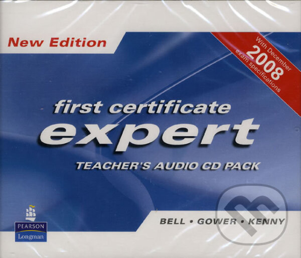 Levně Expert First Certificate 2008 - CD 1-4 - Jan Bell - audiokniha z kategorie Jazykové učebnice a slovníky