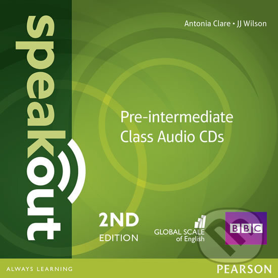 Speakout 2nd Edition - Pre-Intermediate Class CDs (2) - Antonia Clare, Pearson, 2015
