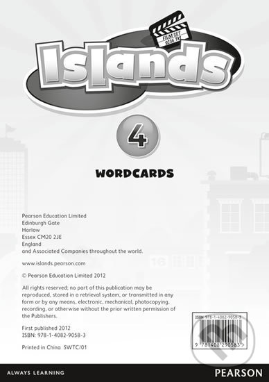 Levně Islands 4 - Word Cards for Pack - kniha z kategorie Jazykové učebnice a slovníky