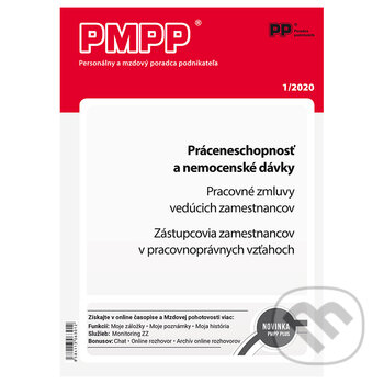 Personálny a mzdový poradca podnikateľa 1/2020 (Poradca podnikateľa). Poradca podnikateľa, 2019