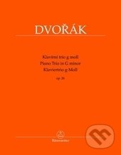 Levně Klavírní trio g-moll, op. 26 - Antonín Dvořák - kniha z kategorie Noty