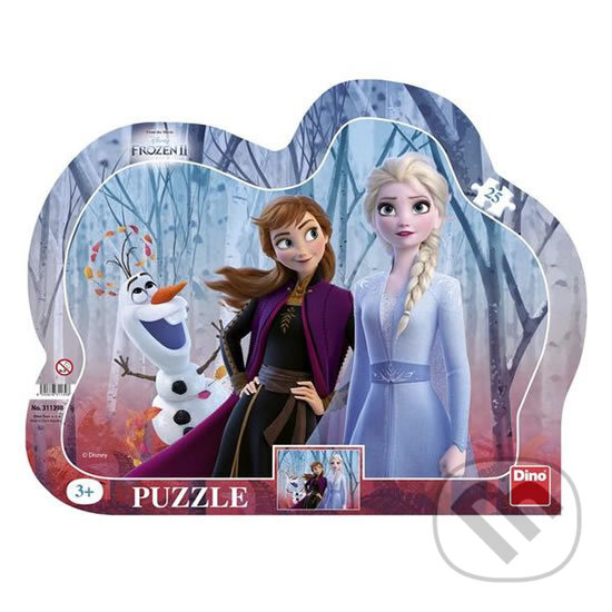 Levně Ledové království II - deskové puzzle - puzzle z kategorie 15 – 60 dielikov