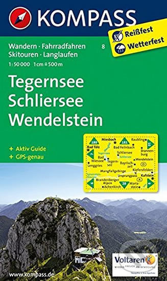 Levně Tegernsee-Schliersee-Wendelstein