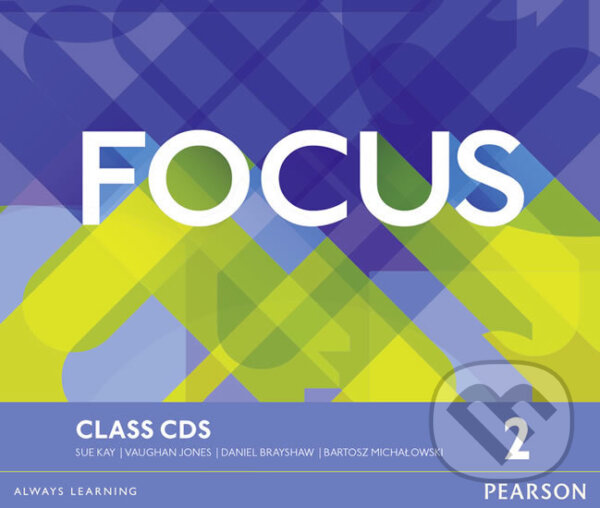 Levně Focus BrE 2 - Class CDs - Vaughan Jones - audiokniha z kategorie Gymnázia