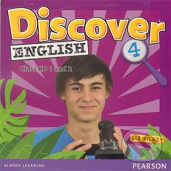 Levně Discover English 4 - Liz Kilbey - audiokniha z kategorie Jazykové učebnice a slovníky
