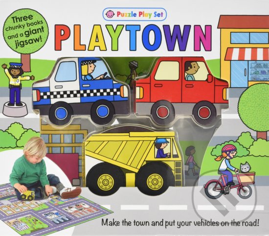 Levně Playtown Puzzle Playset - Roger Priddy - kniha z kategorie Pre deti a mládež