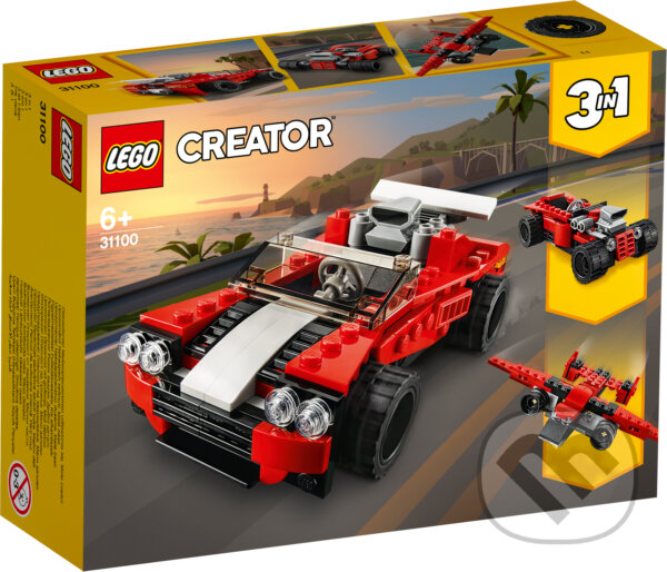 LEGO Creator 31100 Športové auto, LEGO, 2019
